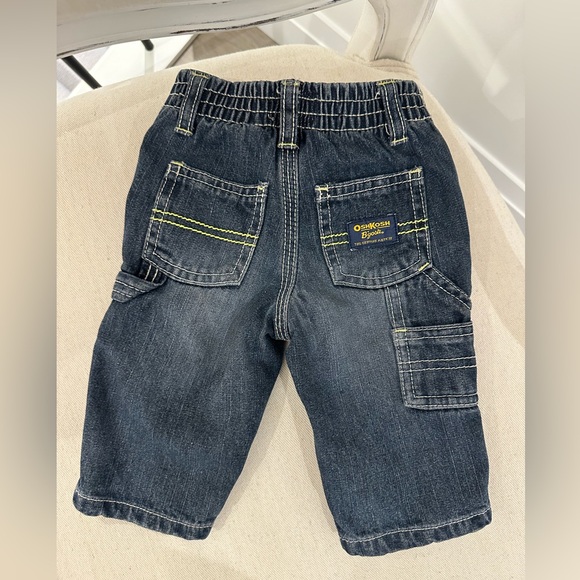 🐇 Baby 3 Mth Oshkosh Boys Denim - Picture 2 of 2